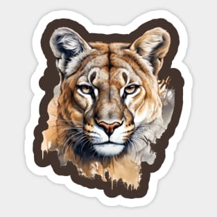 Mountain Lion Sticker